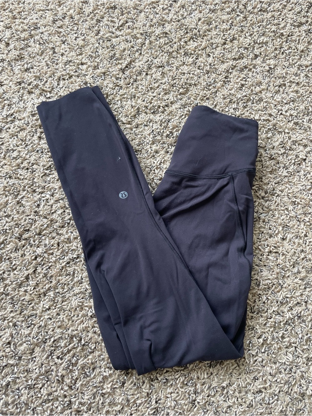 lululemon Base Pace Black Leggings 25”